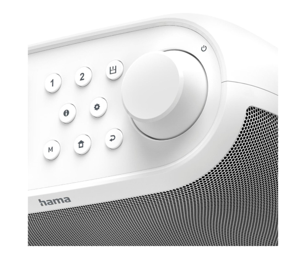 Hama Radio cyfrowe dab+/internet radio/bluetooth® rx/app białe - 1331341 - zdjęcie 4
